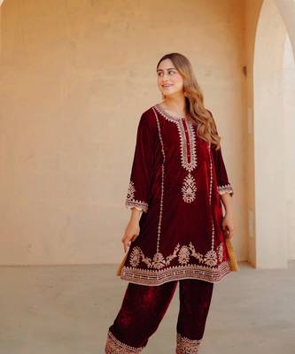 Asiyah - short kurta with salwar 2