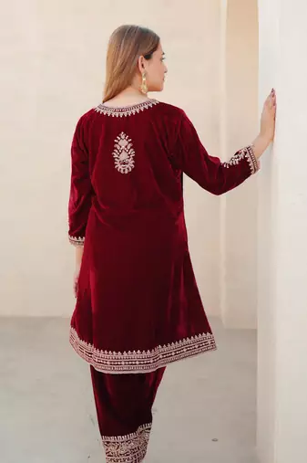 Asiyah - short kurta with salwar