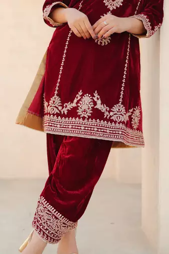 Asiyah - short kurta with salwar
