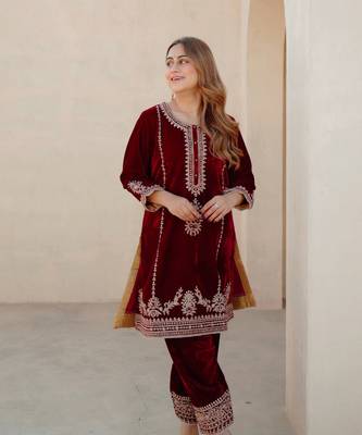 Asiyah - short kurta with salwar 1