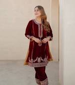 Asiyah - short kurta with salwar