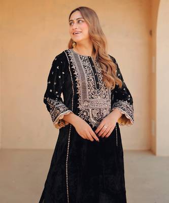 Marya - long a-line kurta with salwar 3