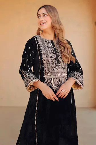Marya - long a-line kurta with salwar