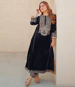 Marya - long a-line kurta with salwar