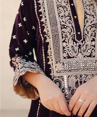 Marya - long a-line kurta with salwar 2