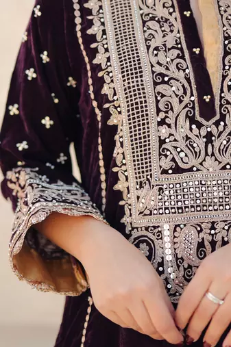 Marya - long a-line kurta with salwar
