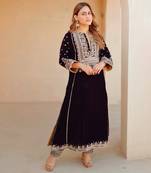 Marya - long a-line kurta with salwar