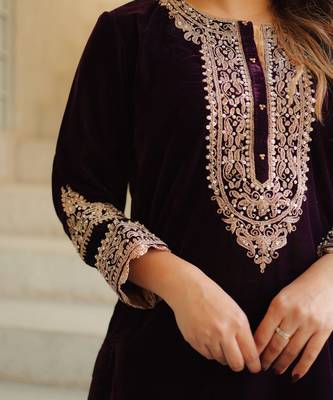 Zyra - short kurta with salwar 3