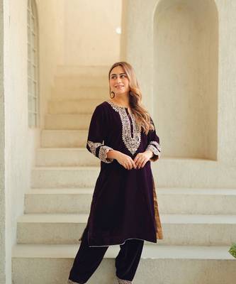 Zyra - short kurta with salwar 1