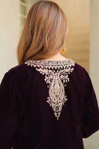 Zyra - short kurta with salwar