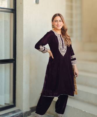 Zyra - short kurta with salwar 5