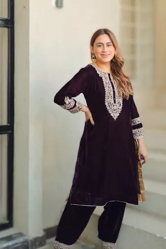Zyra - short kurta with salwar