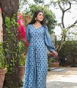 Aqua rayon top & pant