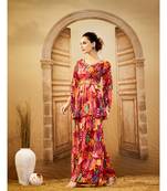 Pink chinon  cord set