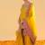 Mehan mustard short kurta with gharara and dupatta