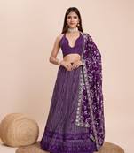 Designer Bollywood Style Wedding Wear Lehenga Choli