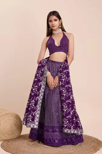 Designer Bollywood Style Wedding Wear Lehenga Choli