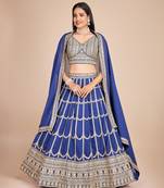 Designer Bollywood Style Wedding Wear Lehenga Choli