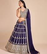 Designer Bollywood Style Wedding Wear Lehenga Choli
