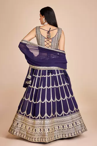 Designer Bollywood Style Wedding Wear Lehenga Choli