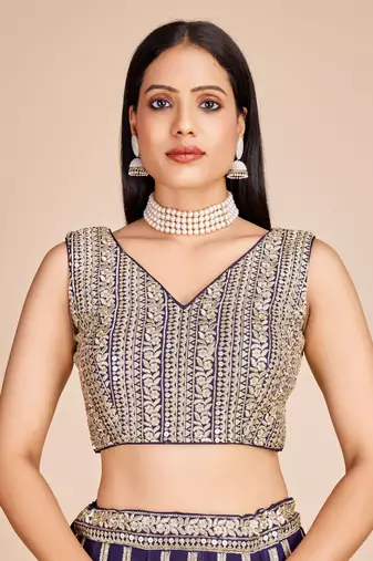 Designer Bollywood Style Wedding Wear Lehenga Choli