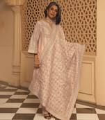 Rosepink aiman - short knee length chauga with salwar and odhni