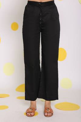 Black shirt and pant two piece set summer everyday wear 100% cotton co-ord set 5