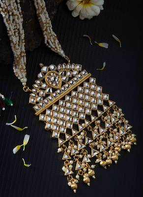 Kundan Long Necklace Set 3