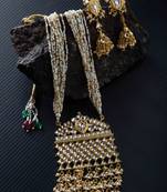 Kundan Long Necklace Set