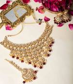 Kundan pearl Bridal choker set