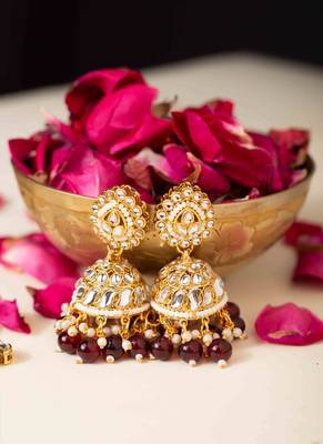 Kundan pearl Bridal choker set 3