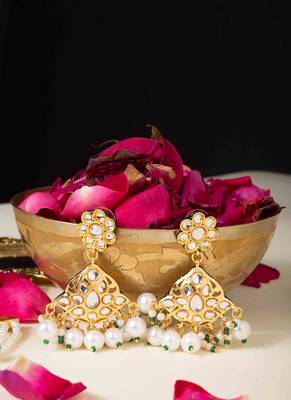 Pearl kundan choker set 3