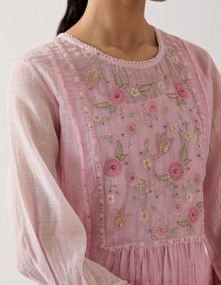 Blush pink ariel kurta set 5