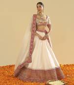 Ruhaaniyat Sidra Daisy Ivory Lehenga Set