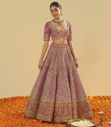 Ruhaaniyat Anahira Hotpink Lehenga Set