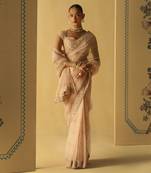 Maliha - rosepink saree set