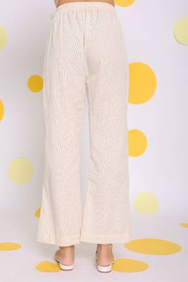 Off white  shirt and pant 2 piece set summer relaxed linen co-ord set 5