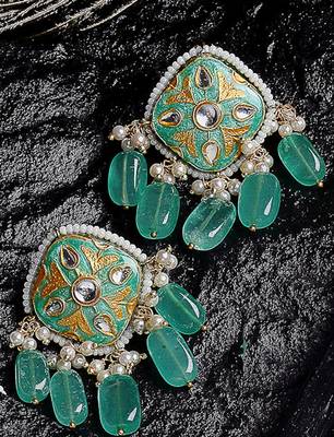 Forest drop earring 1