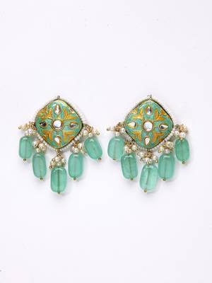 Forest drop earring 2