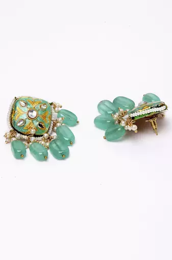 Forest drop earring