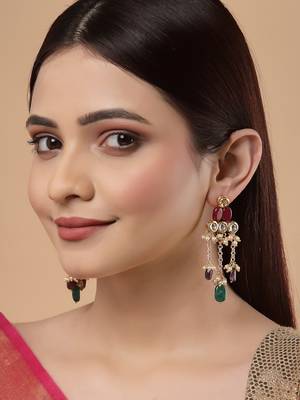 Lal roshni drop earring 1