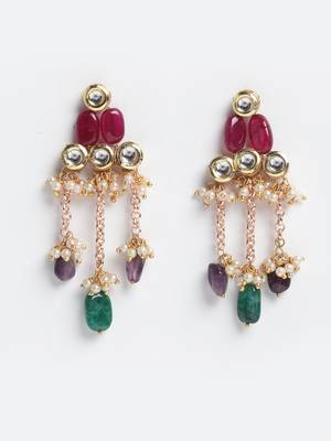 Lal roshni drop earring 3