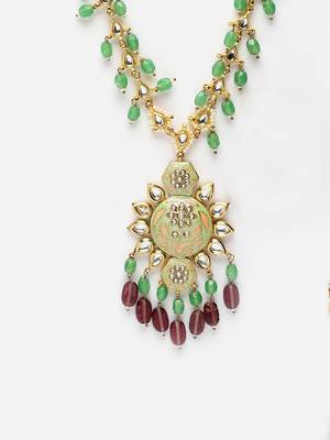 Peacock haar necklace 4