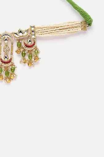 Serpentine haar necklace