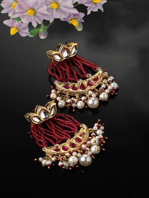 Camellia drop earring 2