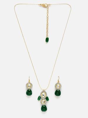 Pesto haar with earrings jewellery set 3