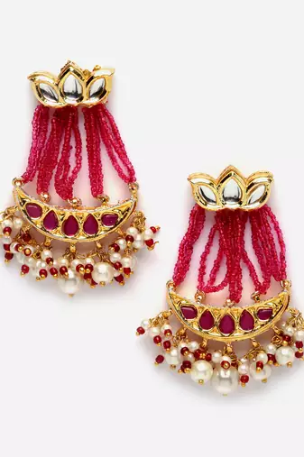 Camellia drop earring