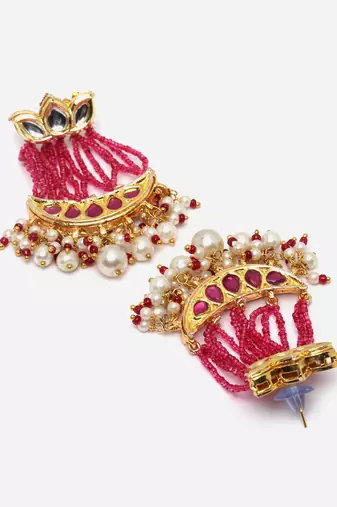 Camellia drop earring