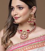 Magnolia jhumka earring