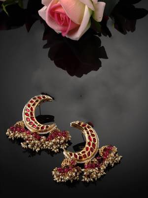 Magnolia jhumka earring 2